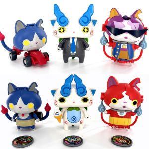 Transforming Samurai Cat Doll Watch Toy Wearing And Changing Clothes Motion Mechanical Cat Toy for Boys And Girls under 14