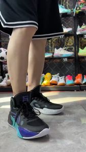 XUNDD Basketball Shoes for Men Lace-Up High Top Sneakers Mens Retro Breathable Trend Non Slip Sneakers Walking Shoes