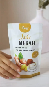 MUGO Jahe Merah Gula Aren Murni Minuman Bubuk Instan Red Ginger Latte Classic Choco Halal
