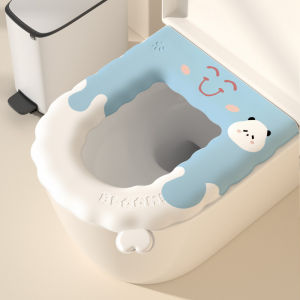 Thickened Waterproof Toilet Seat Cover EVA Toilet Seat Cushion All-Season Universal Toilet Lid Cover Mat Bathroom Accessories