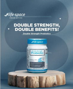 【Double Strength】Life Space Double Strength Probiotic 30 Capsules LifeSpace Probiotics (EXP: 02/2027)成人双效益生菌 调理肠胃