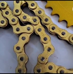 GEAR GIR GIGI DEPAN BELAKANG + RANTAI GOLD SET 45T-15T/520H 108L NINJA 250 KAWASAKI KUALITAS SUPER