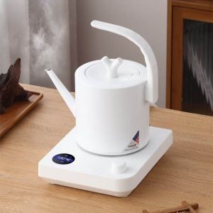 Stainless Steel Electric Kettle Automatic Water Leveler Tea Brewing Constant Temperature US Standard Kitchen Appliance