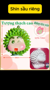 Tượng thạch cao SHIN SẦU RIÊNG HOT TREND M48 (Không kèm màu) Bé Tô Màu Tô Tượng