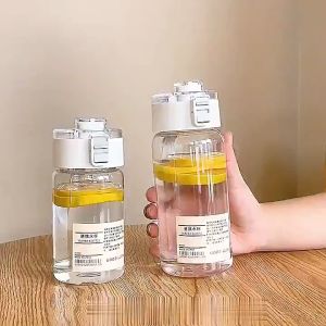 BF-C1247 Botol Minum Transparan 350ML 550ML BPA FREE / Tumbler Minimalis 800ML Botol Air Minum Putih