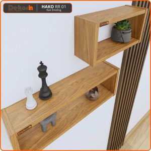 Rak Dinding Gantung Minimalis DEKORIN HAKO RR01
