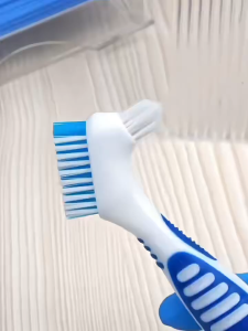 Denture Cleaning Brush Deep Cleaning False Teeth Tool Reusable Invisible Orthodontic Braces Descaling Brush Oral Care Supplies