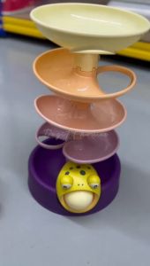 Launched Ball Blocks Track Whirligig Blocks Baby Educational Toys Block Baby Ball Toys Pretend Toys