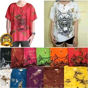 Kaos Barong Bali Wanita JUMBO XXL Super Murah