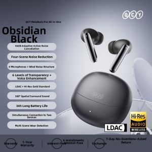 QCY | Active Noise Cancelling True Wireless Earbuds Sport