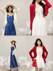 THROUS | Áo Cardigan Knit Đa Năng