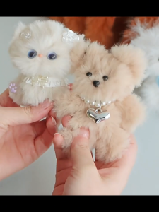 ลวดกำมะหยี่แบบหนา ลวดกำมะหยี่ขนนุ่ม งานแฮนด์เมด ตุ๊กตา DIY ลูกแมว ลูกสุนัข และกระต่าย 40 มิล ยาว100ซม ลวดทำตุ๊กตา