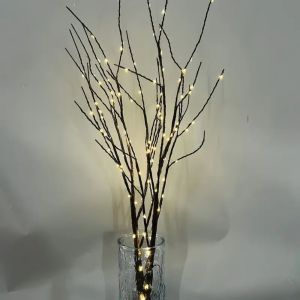 1/2PC LED Birch Branch Lights Battery Operated Artificial Tree Branch Lamp for Home Wedding Party Holiday Indoor Decoration