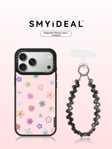 Smyideal | Magnetic Phone Case Pink Floral