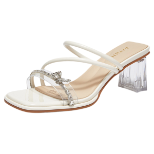 Daphne | Transparent High Heels Summer New Style Water Drilled Ladies Sandals