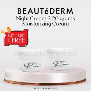 BEAUTeDERM Night Cream 2 Moisturizing Cream BUY 1 TAKE 1
