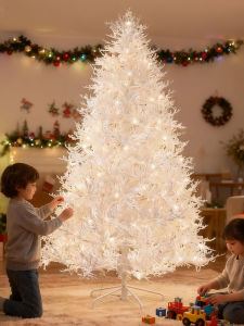 No Brand | White LED Christmas Tree Decorations