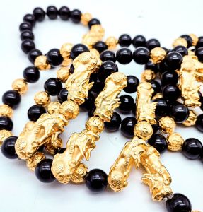 开光咬钱招财貔貅手链