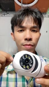 Camera Yoosee Bóng Đèn FHD 1080p  kiểu dáng độc đáo xoay 360 độ hỗ trợ hồng ngoại và flash màu quay đêm tuỳ chọn thẻ nhớ đi kèm 32g/64g/128g