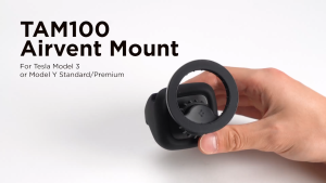 Spigen Tesla Air Vent Magsafe Mount [Upgraded Magnets] Tesla Accessories Magnetic Phone Mount for 2025 2026 Model Y Juniper & 2024+ Model 3 Highland Standard Premium / Tesla Model Y L 2026