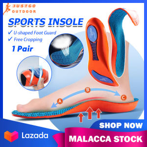 Sports Shoes Insoles 1Pair Orthotic Running Soles Flat Arch Support Soft Elastic Shoes Cushion Foot Feet Shoe Sole Pads 鞋垫