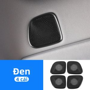 Thép Không Gỉ Mái Ô Tô Âm Thanh Còi Hood Tweeter Loa Bao Viền Miếng Dán Cho Xpeng G6 2023-2025 Phụ Kiện Trang Trí