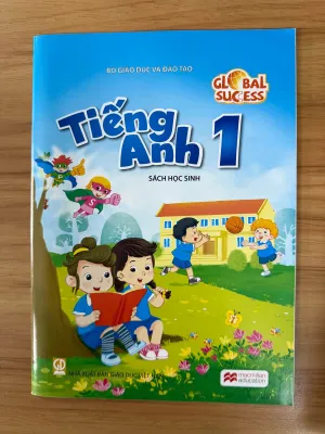 Sách giáo khoa Tiếng Anh Lớp 1- Global Success- Sách Học Sinh (Kèm bìa bao nhãn tên)