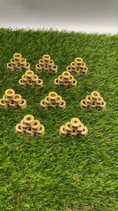 เม็ดตุ้มถ่วง CLICK 7G-16G (ราคาต่อเม็ด) ข้างในเป็นทองเหลืองทนทานต่อความร้อน