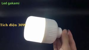 Đèn tích điện 10w 15w 30w siêu sáng Canmeijia mất điện tự sáng liên tục