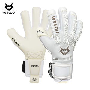 WVVOU Soccer Goalie Gloves for Adults and Youth High Performance Goalkeeper Gloves with 5 Detachable Finger Saves