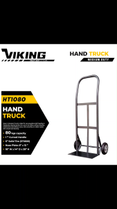 VIKING MEDIUM DUTY HAND TRUCK (1-1/4"x 8" )