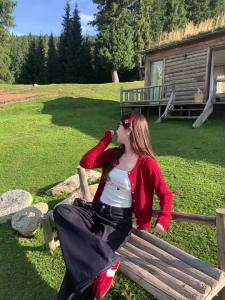 MENGBAI | Áo Cardigan Len Trẻ Hóa Mới Thời Trang
