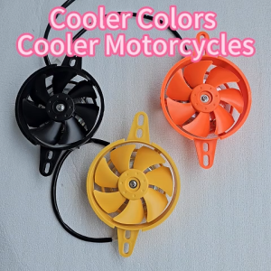 Motorcycle Cooling Fan Dirt Pit Bike 150CC 200CC 250CC ATV Quad Oil Cooler Water Cooler Radiator