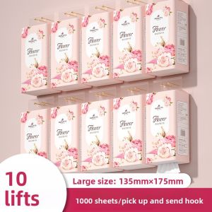 MONLEYTA | Premium Hanging Bottom Tissue Paper Boxed Home Use Affordable Towel Paper Toilet Paper Hand Blowing Paper Hygienic Tissue