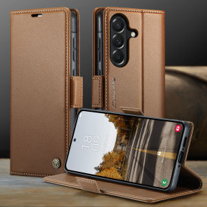 Ốp Điện Thoại Da PU Cao Cấp CaseMe Luxury Từ Tính Dành Cho Samsung Galaxy A37/A57 - Chống Sốc Có Ngăn Đựng Thẻ Ví Kèm Giá Đỡ
