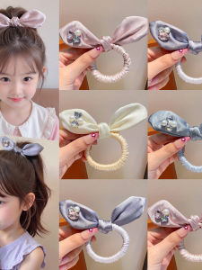 Rabbit Ears Princess High Ponytail Hair Band Elastic