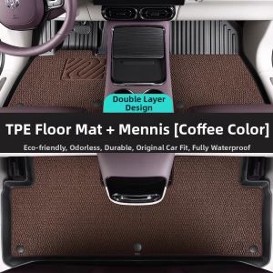 HELLOLEIBOO | Full Cover TPE Car Foot Mats