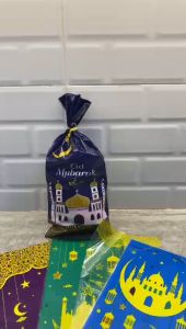 Plastik Souvenir Idul Fitri Ukuran 125cmx27cm Isi 50 Pcs