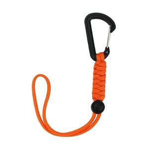 Heavy Duty Braided  Strong Paracord Lanyard KeychainParachute Rope Necklace Keychains