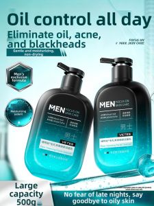 VETES | Mens Control Oil Acne Removal Blackhead Cleanser