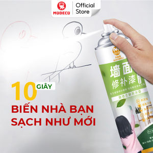 Bình Xịt Sơn Sửa Tường Nhà Cao Cấp Modeco 450ml - Làm Sạch Nhanh Tường Bị Vẽ Bẩn Nâm Mốc Vết Bẩn Cứng Đầu Vết Ố Vàng