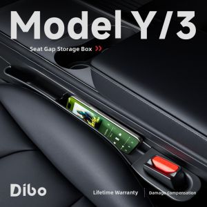 HELLOLEIBOO | Leakproof Seat Gap Stoppers For Tesla Refreshed Model Y/3/X Interior Decoration Accessories Simple Style Embedded Installation