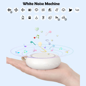 Portable White Noise Machine with 500mAh Battery 24 Soothing Sound Machine for Sleeping Relaxfor Home Travel Nurser
