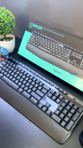 Combo Wireless Logitech MK-345 Original | Keyboard Full Size + Mouse Ergonomis