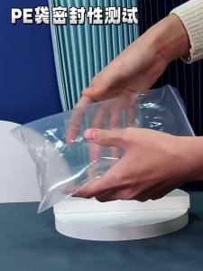 INPLUSTOP Túi Đựng Đồ Có Khóa Kéo Trong Suốt 100 Chiếc/500 Chiếc Túi Đựng Thực Phẩm PE Trong Suốt Túi Niêm Phong Tự Niêm Phong Dây Kéo Poly Để Đựng Đồ Trang Sức Nhà Bếp