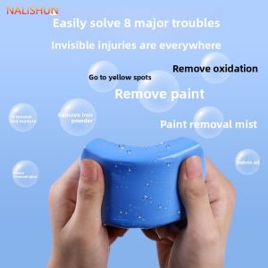 200g /500g Car Wash Mud Powerful Stain Removal Paint Finish Glass Decontamination Volcanic Clay Automobile Cleaning Tool