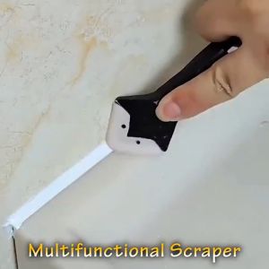 3 In 1 (4x) Silicone Remover Caulk Finisher Sealant Smooth Scraper Grout Tool Kit Caulking Mould Removal