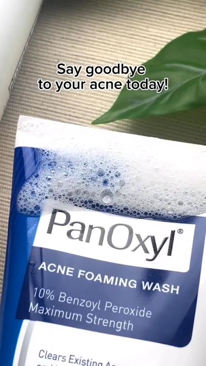 Panoxyl Acne Foaming Wash Benzoyl Peroxide 10 Maximum Strength 156g Lazada 3368