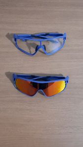 Kacamata Sepeda ROCKBROS 10134 10134BL Kaca Mata Gowes Full Frame Anti UV Polarized