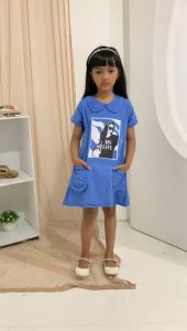 Aira Dress Anak Perempuan 3-7 Tahun Terbaru